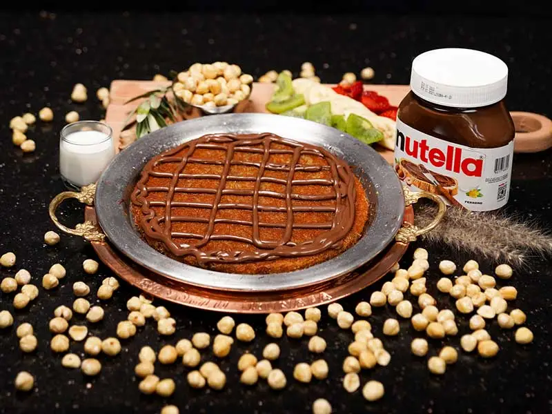 kunafa-with-hazelnut-and-nutella